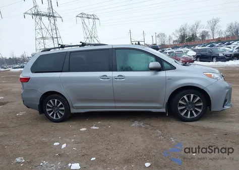 2018 Toyota Sienna Le 7 Passenger from USA, damaged, VIN 5TDJZ3DC8JS193156